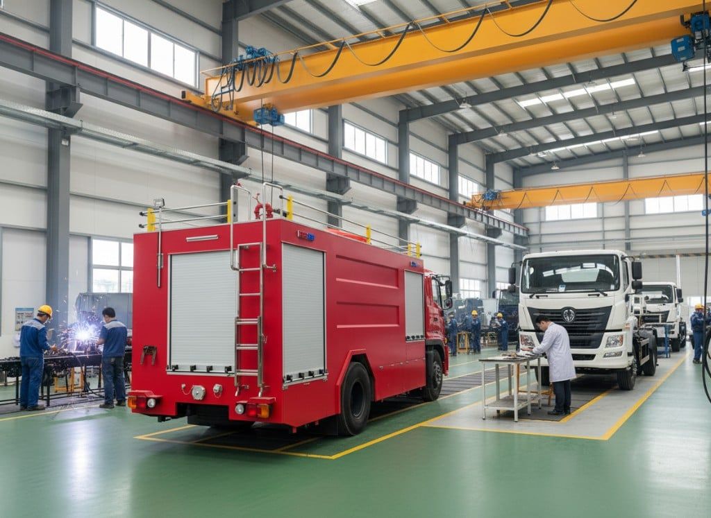 Xe chữa cháy Hino 5 khối nước 0,5 khối bọt FGJJ