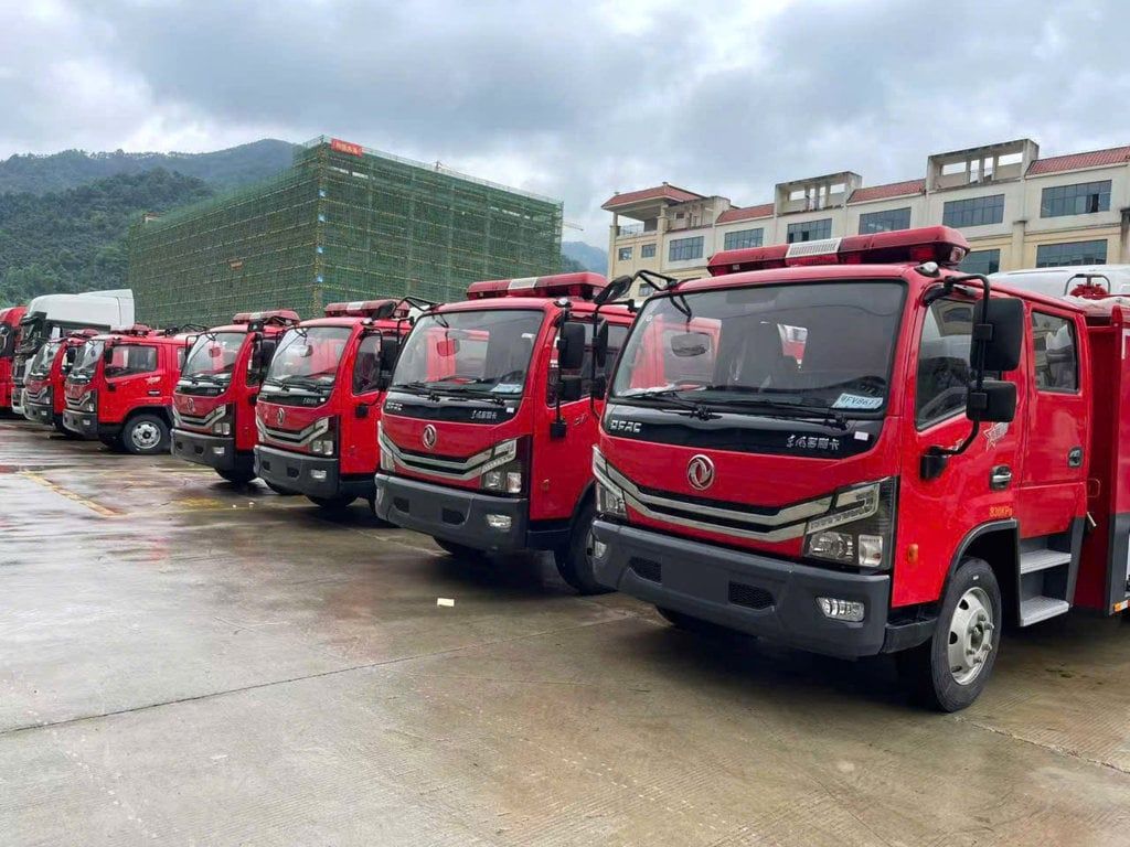 Xe chữa cháydongfeng 5 khối