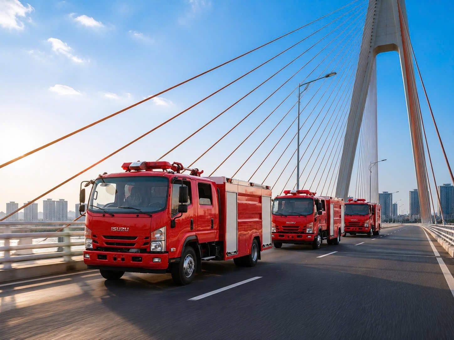 Quy định pháp lý và đăng kiểm xe chữa cháy Isuzu 4 khối