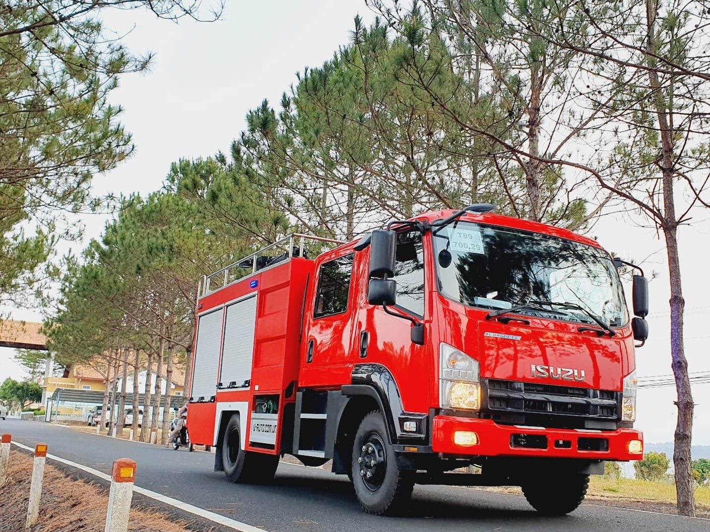 Xe chữa cháy Isuzu nhập khẩu tại Việt Nam