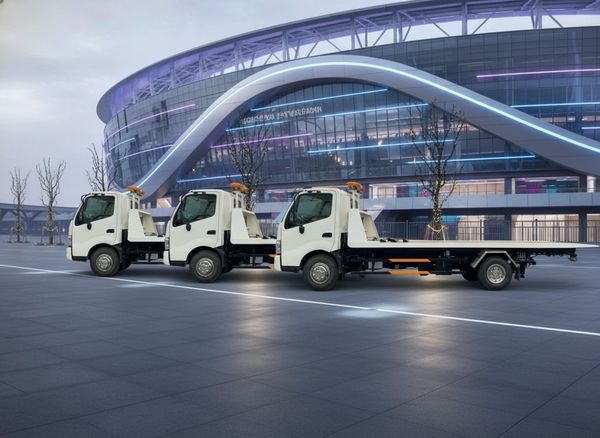Xe cứu hộ sàn trượt sát đất Hino XZU720