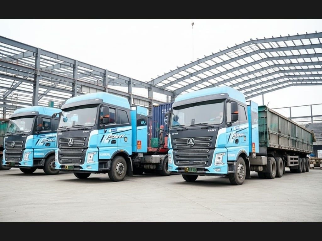 Thông số kỹ thuật Đầu kéo điện Sany 425 6x4