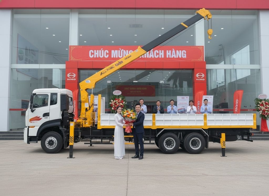 Giá xe cẩu Soosan 8 tấn SCS746L