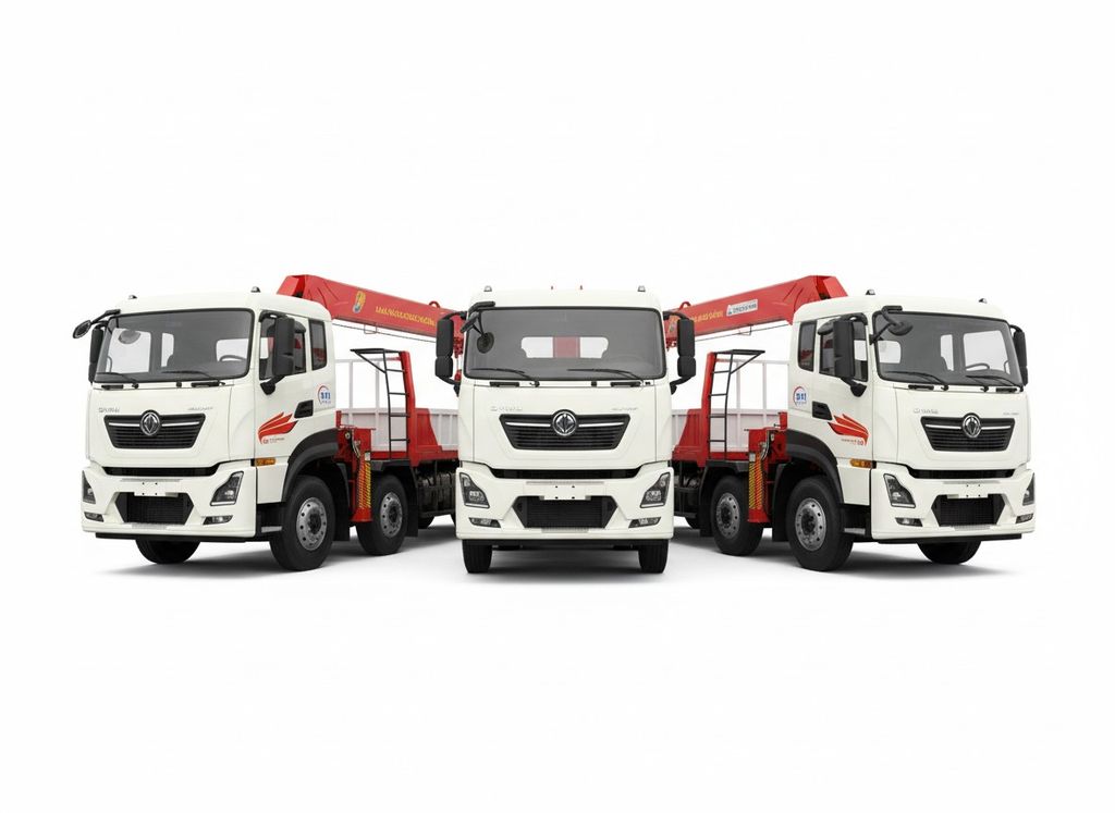 Xe tải gắn cẩu mẫu Dongfeng gắn Zton 12 tấn