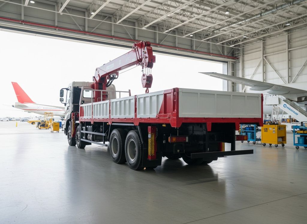 Xe cẩu tự hành mẫu Dongfeng gắn Zton 12 tấn ATOM1205