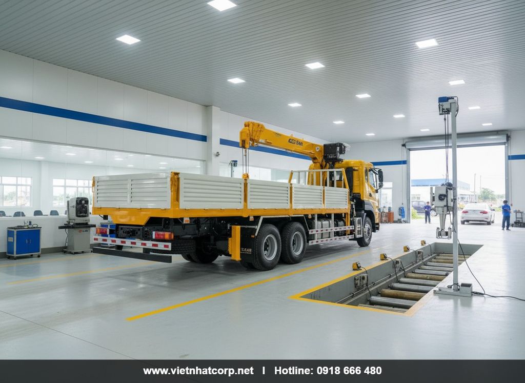 Thông số xe cẩu Soosan 8 tấn SCS746L