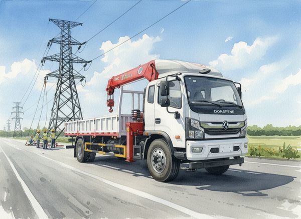 Xe tải gắn cẩu 5 tấn Unic UR-V555 gắn Dongfeng D8 thùng 6,1m
