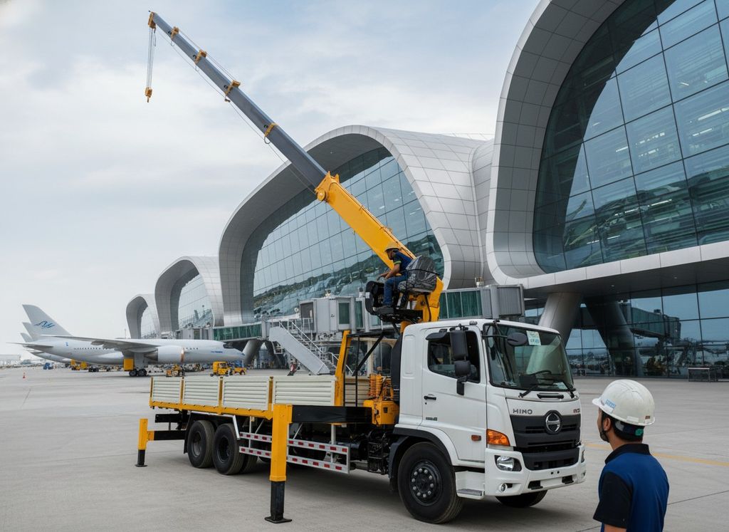 Xe Hino FM8JW8A gắn cẩu 8 tấn SCS746L