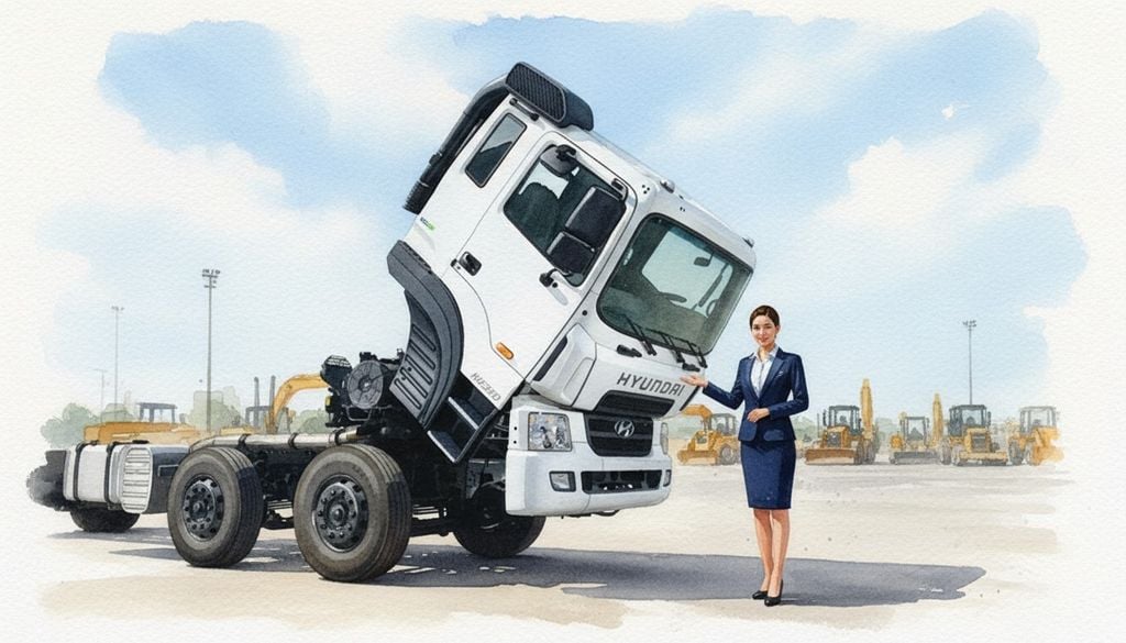 Cabin xe tải Hyundai HD320 nhập khẩu Hàn Quốc