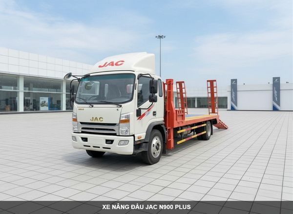 Xe nâng đầu chở máy 9 tấn Jac N900 Plus