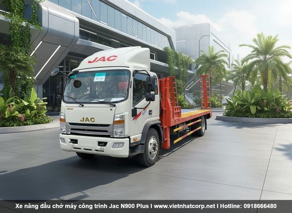 Xe nâng đầu chở máy 9 tấn Jac N900 Plus