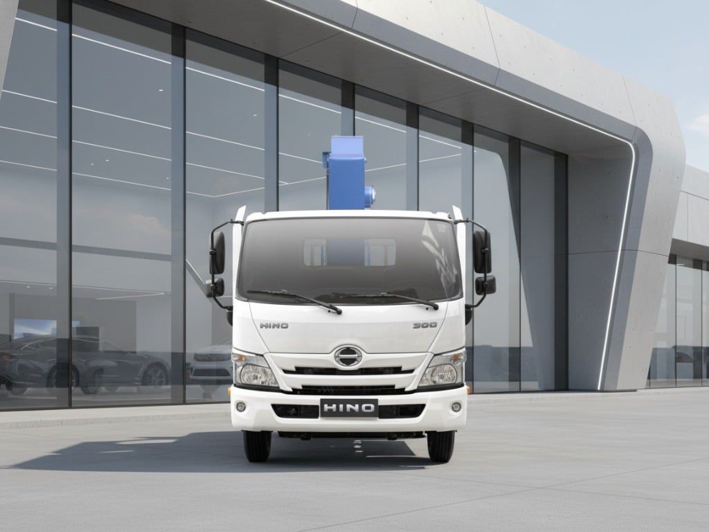 Xe hino XZU gắn cẩu 3 tấn Tadano