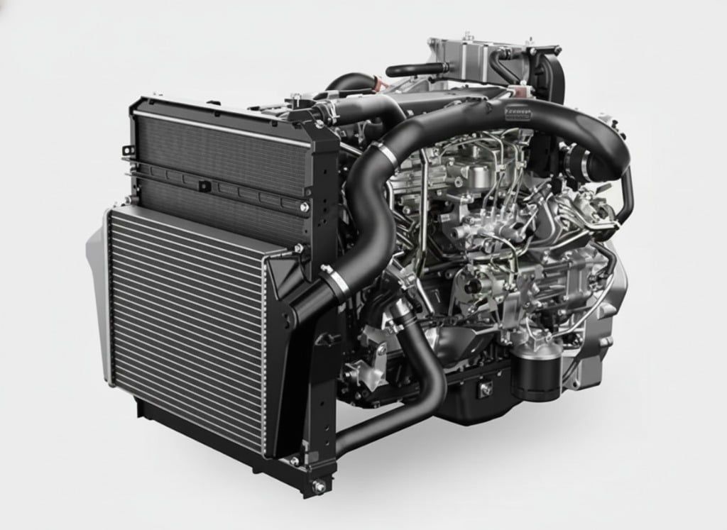 Động cơ 4HK1E5S Xe tải Isuzu FRR 5 tấn Cẩu URV375K  3 tấn 5 khúc