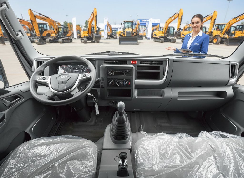 Nội thất tầm nhìn xe JAC CẨU HYUNDAI 5 TẤN HLC5014