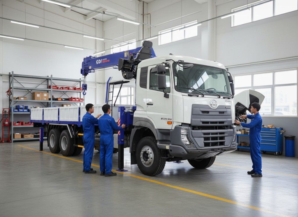 Mua hàng | UD 3 chân gắn cẩu DongYang 8 tấn SS2036