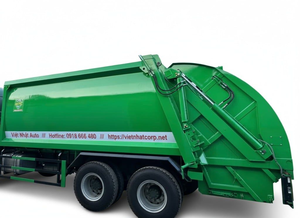 Hệ chuyên dùng Xe Chenglong cuốn ép rác 22 khối (2)