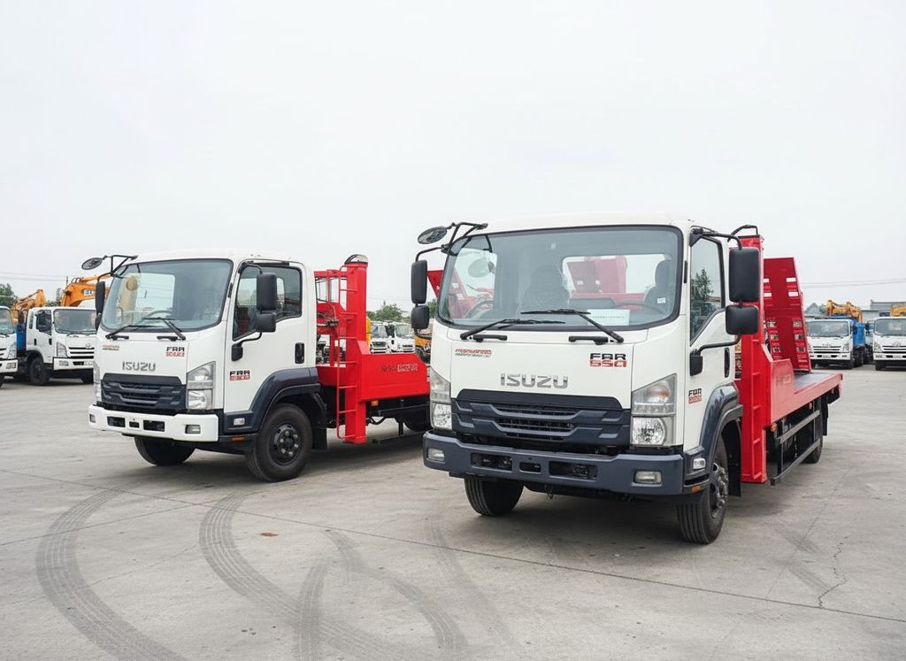 Xe nâng đầu 6 Tấn Isuzu FRR650