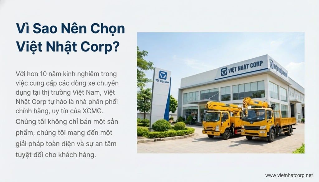 Tòa nhà Việt Nhật Corp và cam kết dịch vụ chuyên nghiệp