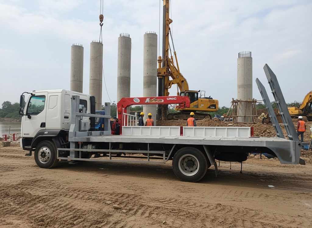 XE NÂNG ĐẦU CHỞ MÁY 7 TẤN CHENGLONG L3