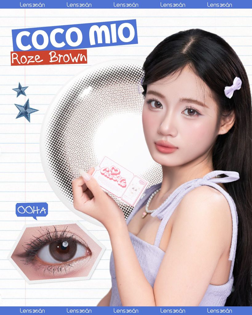Coco Mio Roze Brown – OOHA – Nâu hồng dễ thương