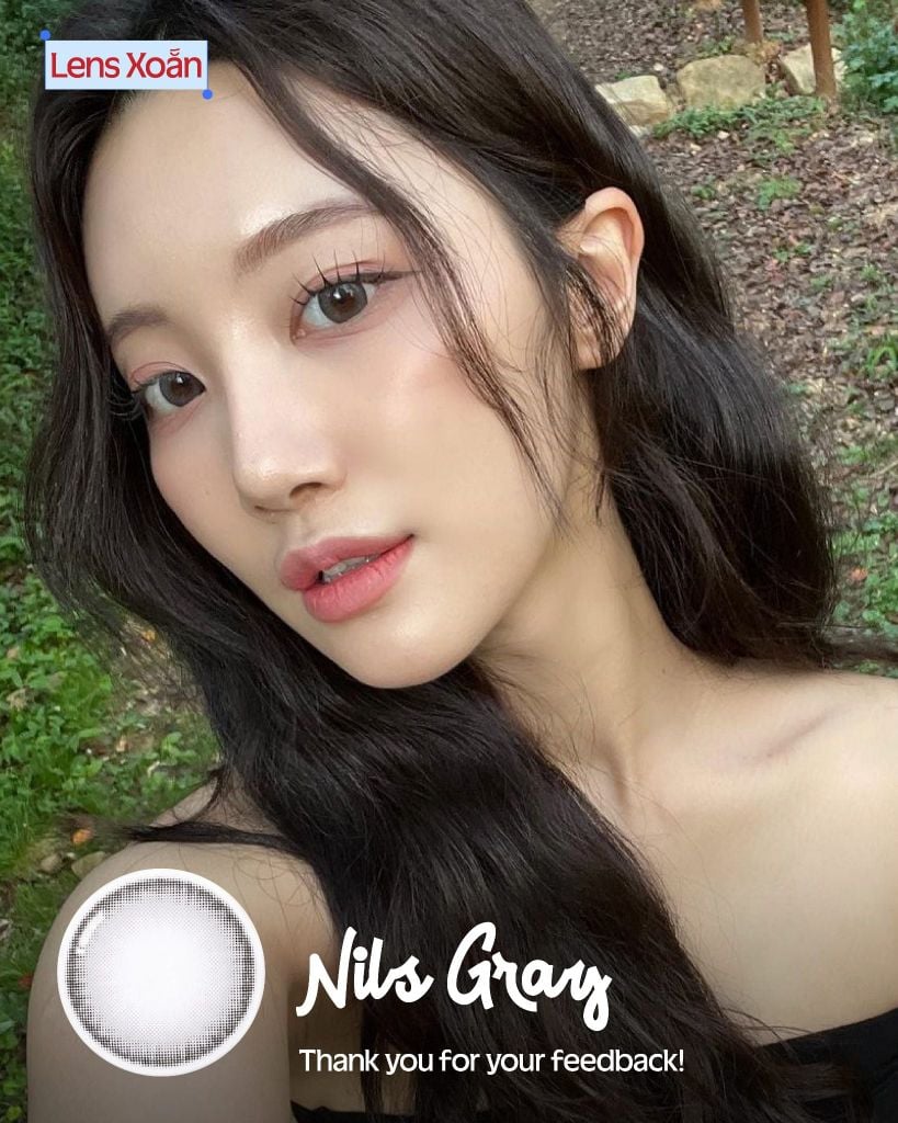 Nils Gray – OLENS – Lens xám ánh xanh trong trẻo
