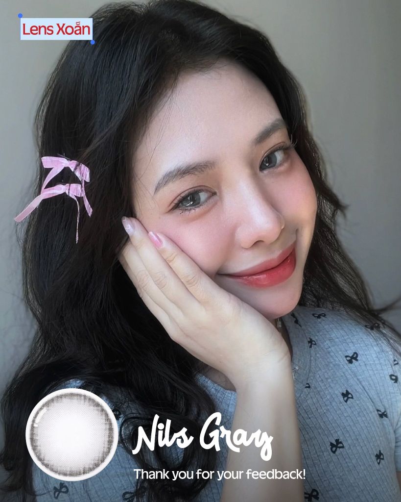 Nils Gray – OLENS – Lens xám ánh xanh trong trẻo