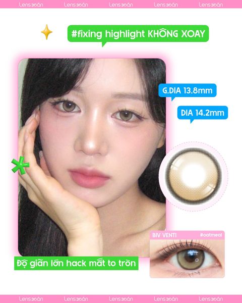 Hình ảnh minh họa cho nội dung liên quan đến lens màu và cận loạn.