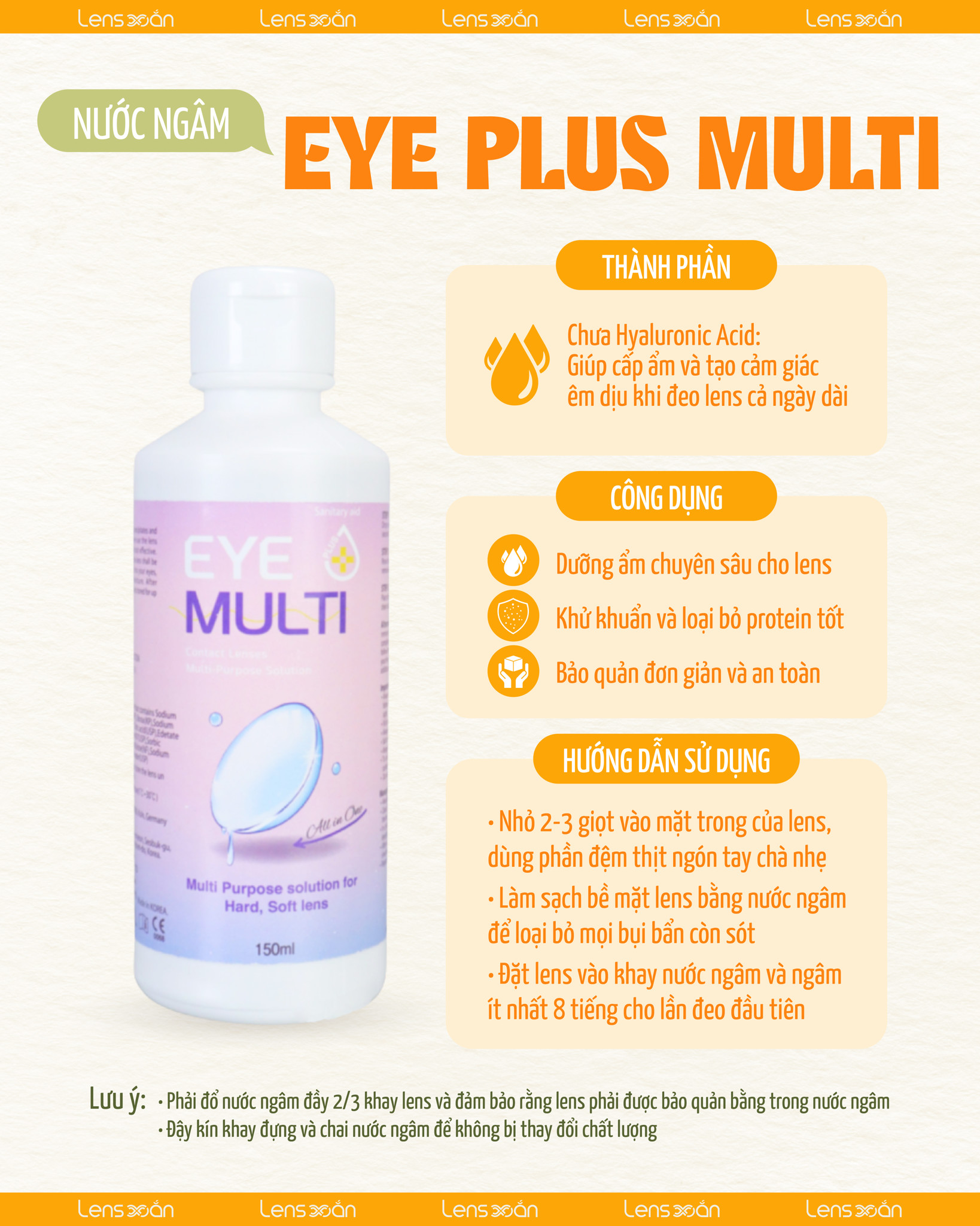 Bộ đôi dưỡng ẩm Eye Plus Multi & Nhỏ cấp ẩm Anyday – Combo chăm sóc lens chuyên sâu, cấp ẩm tối đa cho mắt nhạy cảm.
