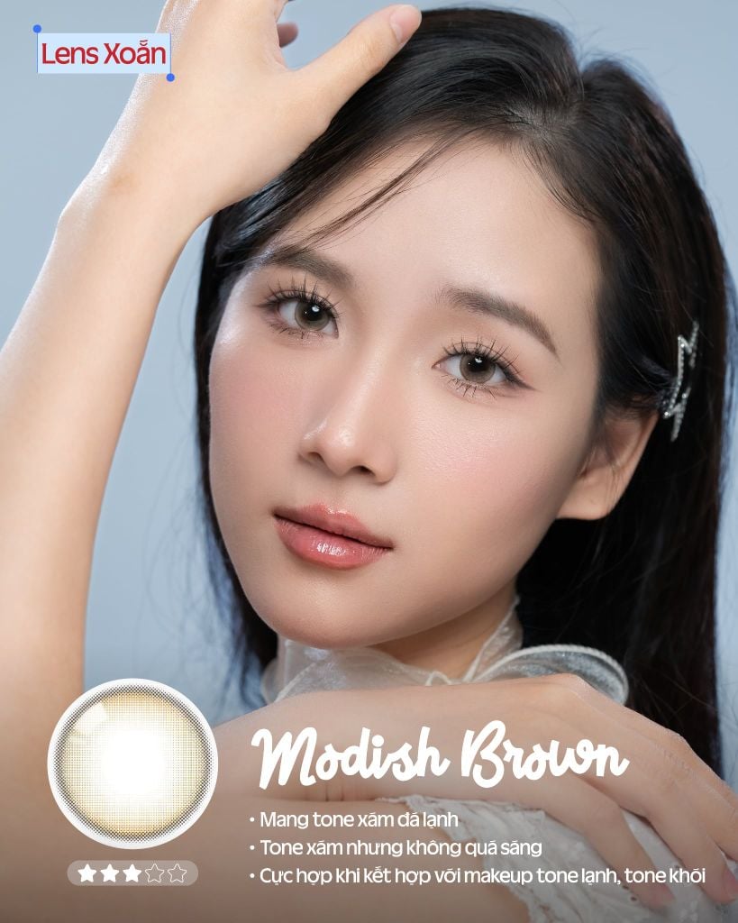 Modish Brown – Nâu ánh be hồng nổi bật và thu hút mọi ánh nhìn