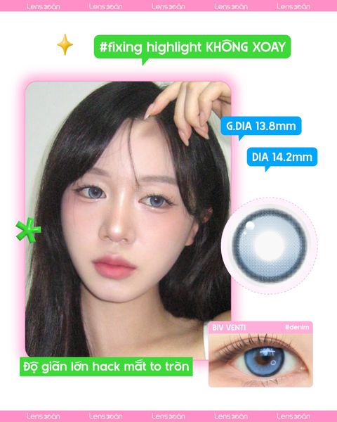 Hình ảnh minh họa cho nội dung liên quan đến lens màu và cận loạn.