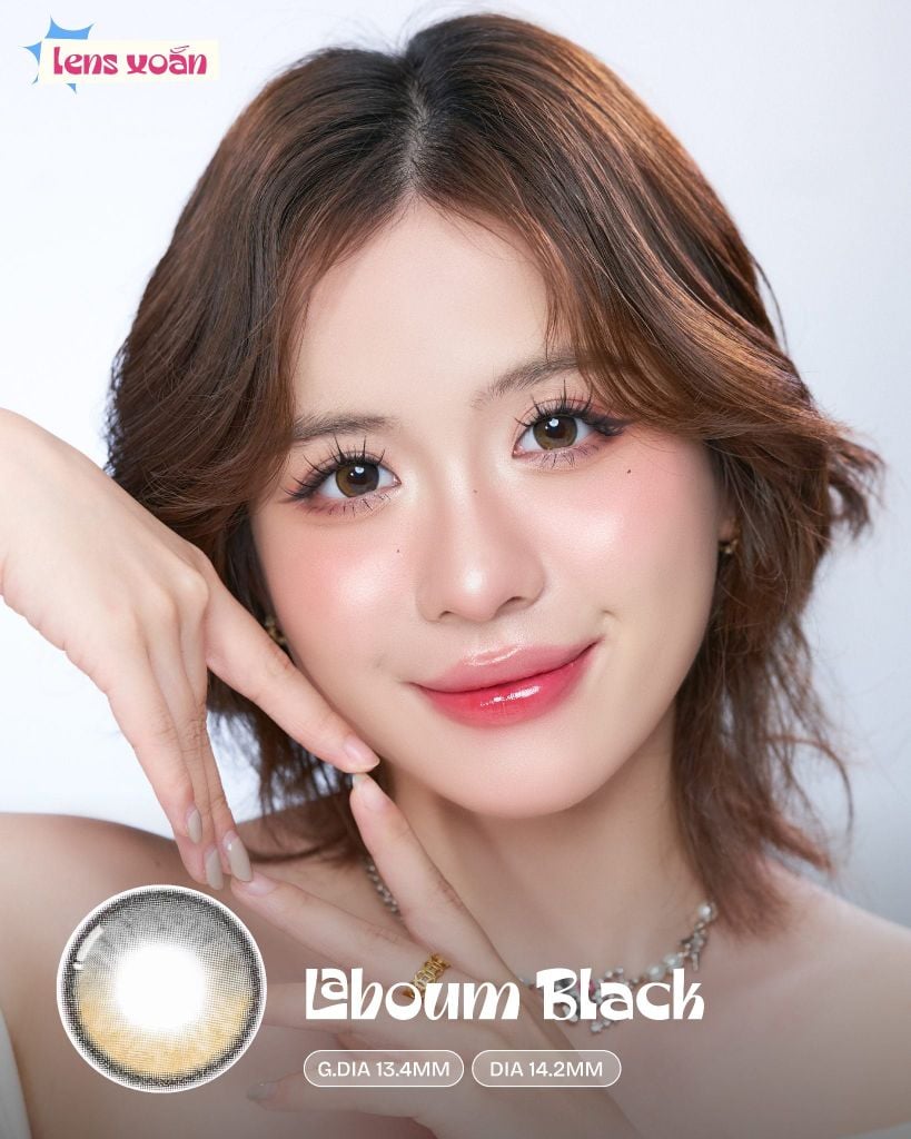 Laboum Black – OLENS – Lens đen nhưng vẫn phải long lanh lấp lánh