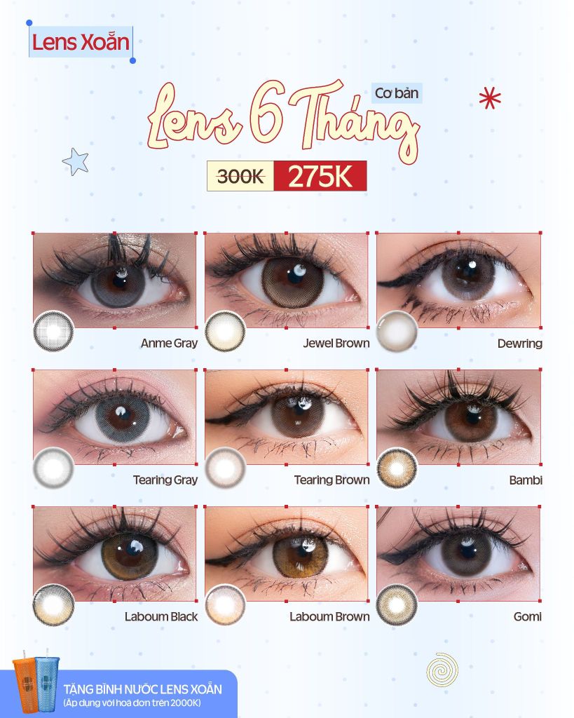 Deal sốc Tháng 9 - Giảm giá mọi dòng lens Hàn
