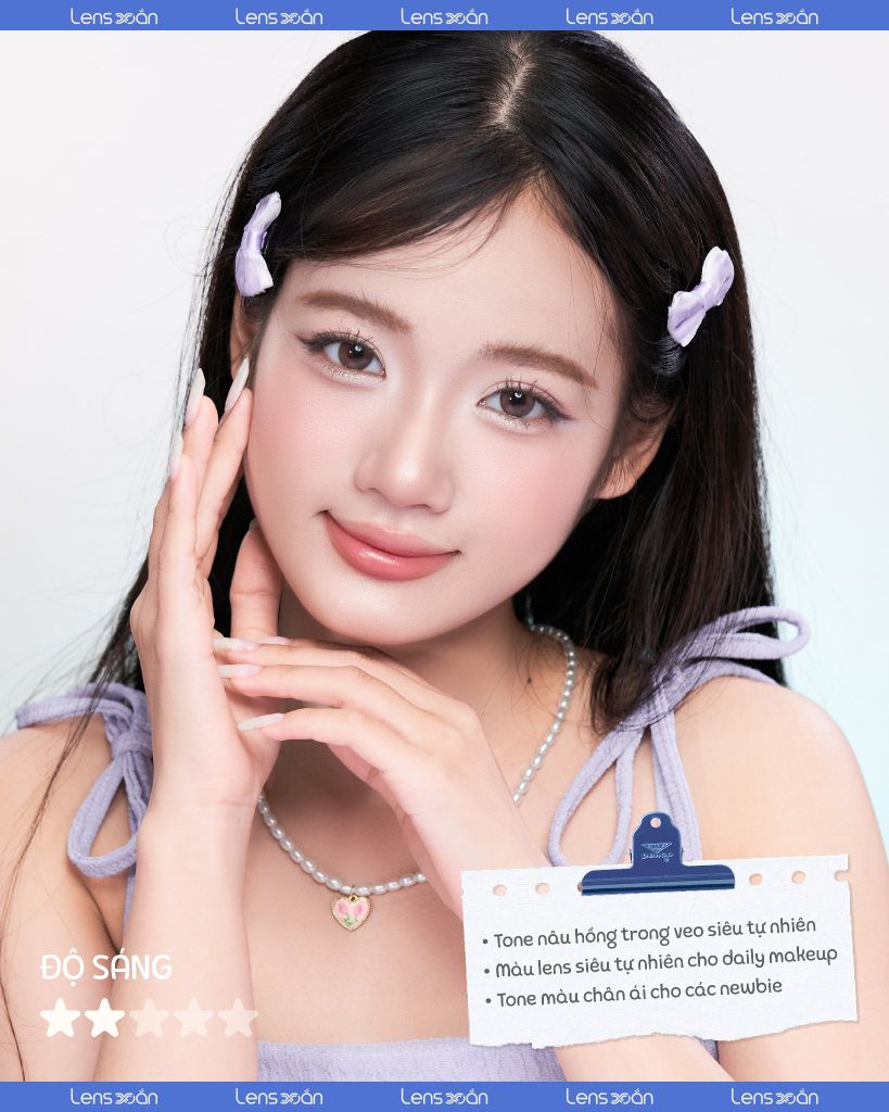 Coco Mio Roze Brown – OOHA – Nâu hồng dễ thương