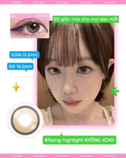 Hình ảnh minh họa cho nội dung liên quan đến lens màu và cận loạn.