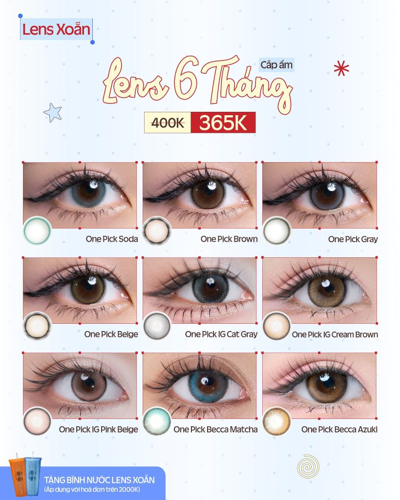 Deal sốc Tháng 9 - Giảm giá mọi dòng lens Hàn