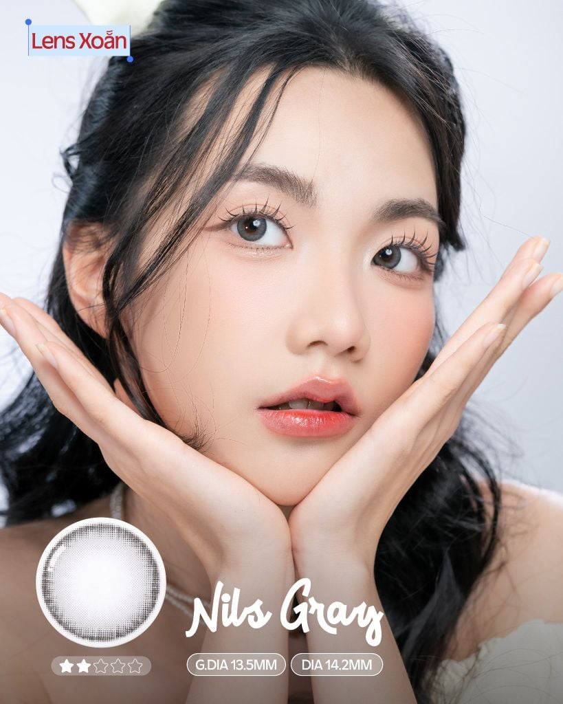 Nils Gray – OLENS – Lens xám ánh xanh trong trẻo