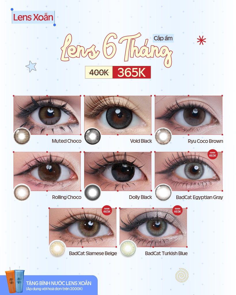 Deal sốc Tháng 9 - Giảm giá mọi dòng lens Hàn