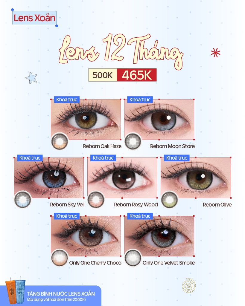 Deal sốc Tháng 9 - Giảm giá mọi dòng lens Hàn