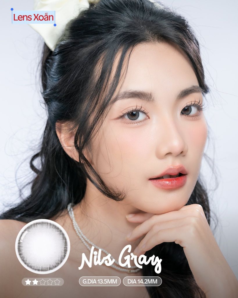 Nils Gray – OLENS – Lens xám ánh xanh trong trẻo