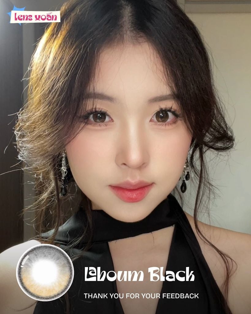 Laboum Black – OLENS – Lens đen nhưng vẫn phải long lanh lấp lánh