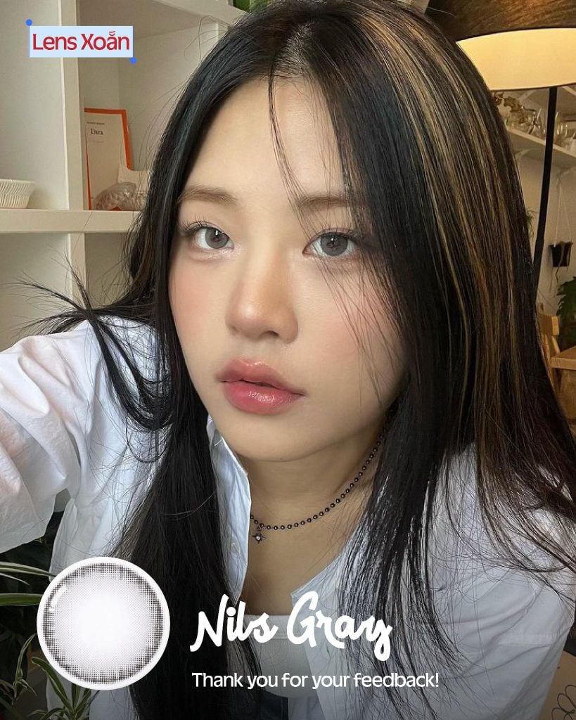 Nils Gray – OLENS – Lens xám ánh xanh trong trẻo