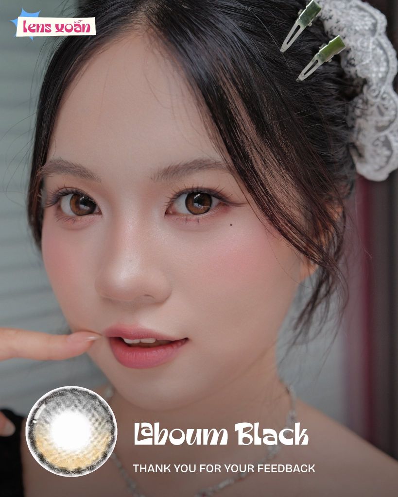 Laboum Black – OLENS – Lens đen nhưng vẫn phải long lanh lấp lánh