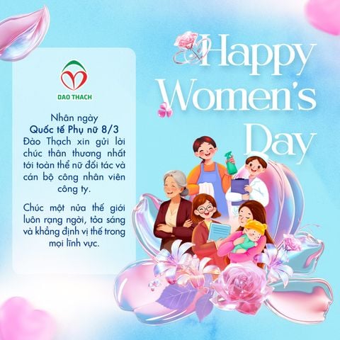 CHÚC MỪNG NGÀY QUỐC TẾ PHỤ NỮ 8/3
