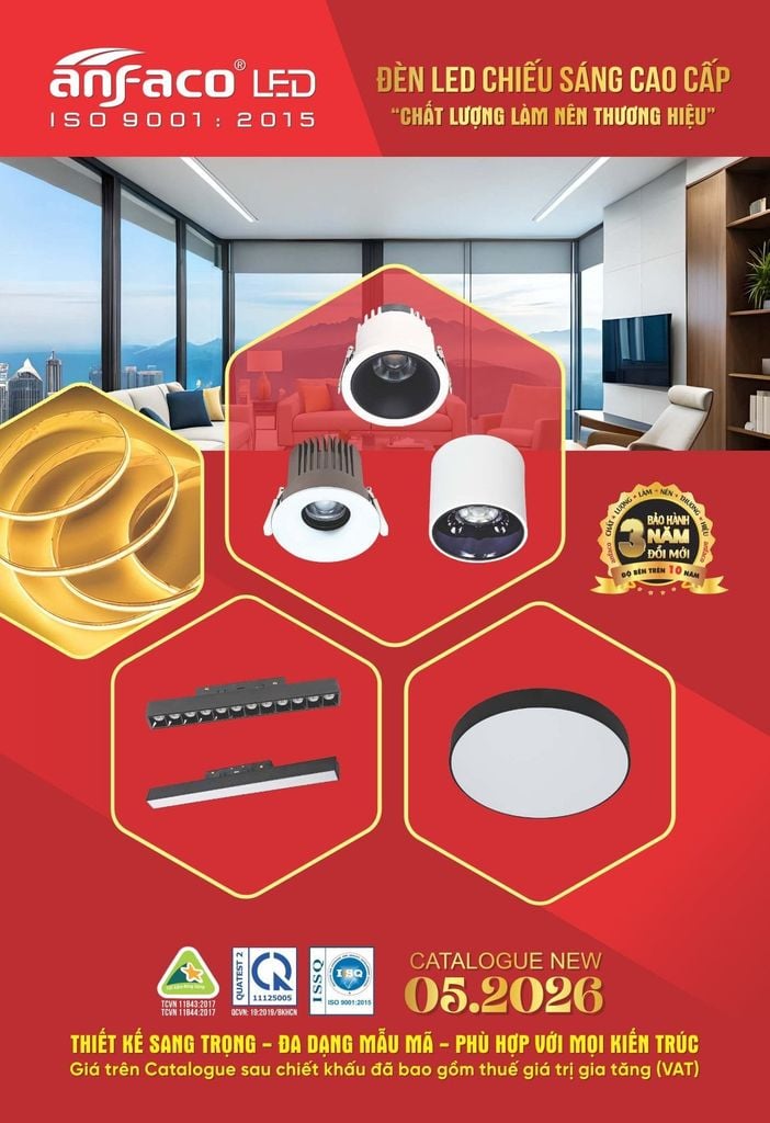 Catalogue Đèn Chiếu Sáng Anfaco 2026