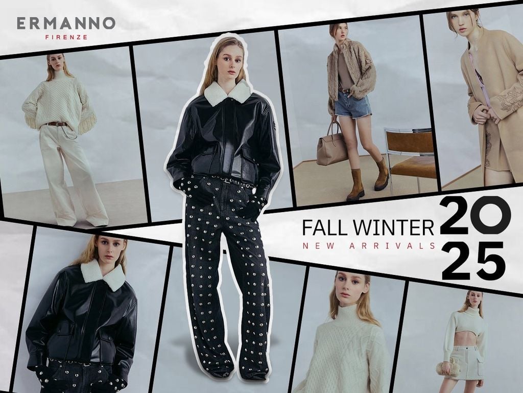 ERMANNO FIRENZE FW25: KHI SỰ MỀM MẠI NỮ TÍNH GẶP GỠ SỨC MẠNH HIỆN ĐẠI