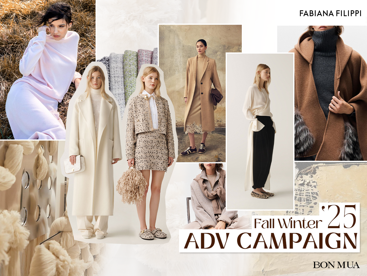 FABIANA FILIPPI - FALL WINTER 2025: Khi chất liệu là hơi thở cho phong cách tối giản