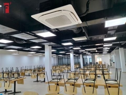 KOYUTEXTILE: Giải pháp nội thất văn phòng nhà máy FDI cho mô hình sản xuất dệt may