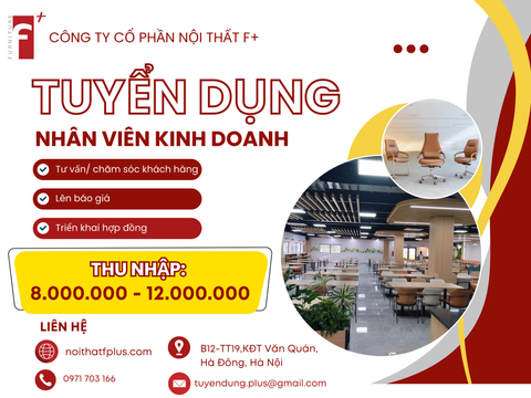 TUYỂN DỤNG NHÂN VIÊN KINH DOANH THÁNG 10.2025