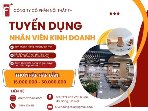TUYỂN DỤNG SALES/ TELESALES/ CSKH – THÁNG 4/2026