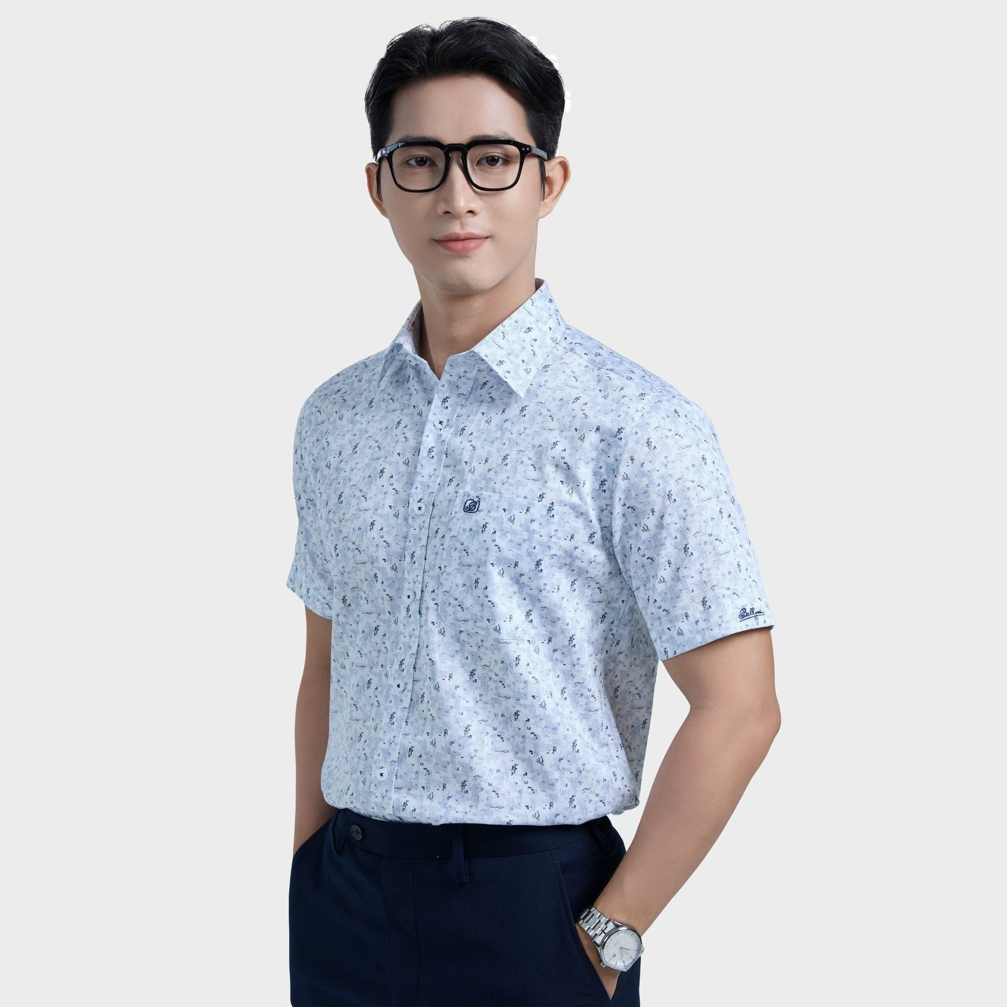 Điểm nhấn phong cách cho quý ông với áo sơ mi nam họa tiết